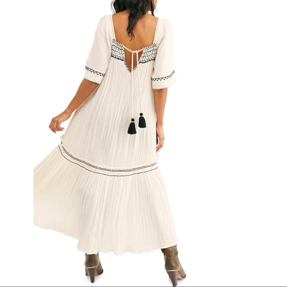 Free People Dresses & Skirts - Free People I’m the One Smocked Maxi Dress